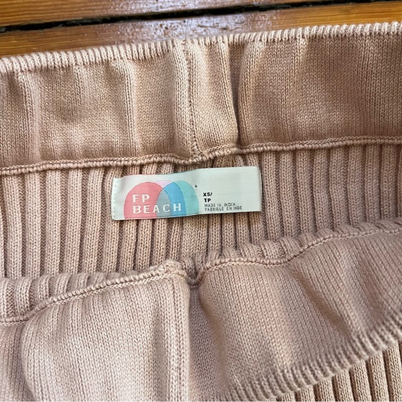 Free People Beach Striped Knit Pants - Picture 6 of 8